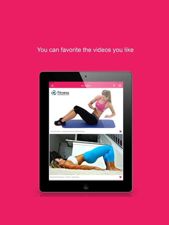 Screenshot #6 pour Home exercise videos : Body curve fitness workouts