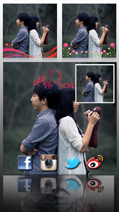 AceCam Romantic Greetings - Photo Effect for Instagramのおすすめ画像5