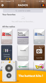 Romanian Radio - access all Radios in România FREE screenshot
