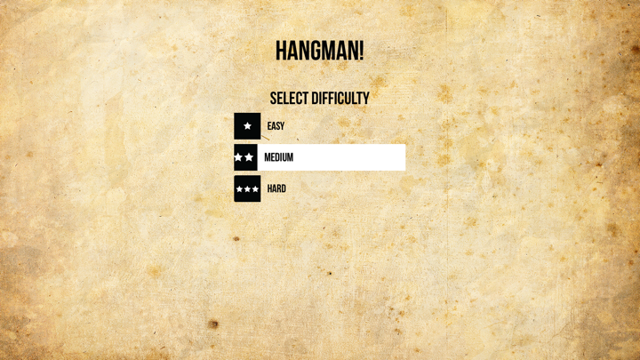 Screenshot #1 pour Hangman - A Vocabulary Game