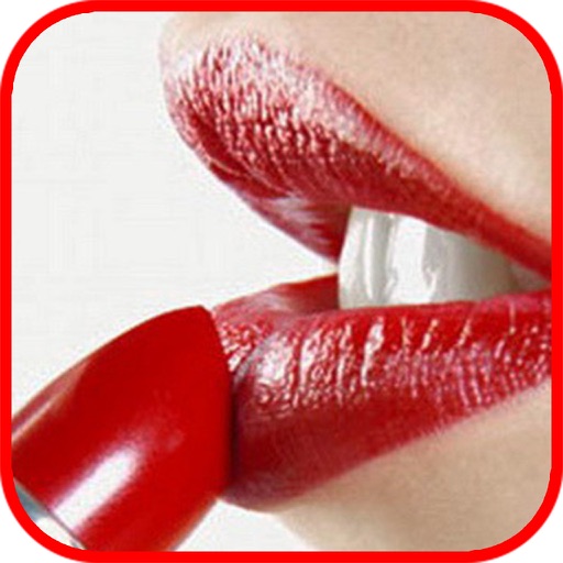 Lip Gloss Tutorial: step by step lessons on applying lips makeup on the lips icon