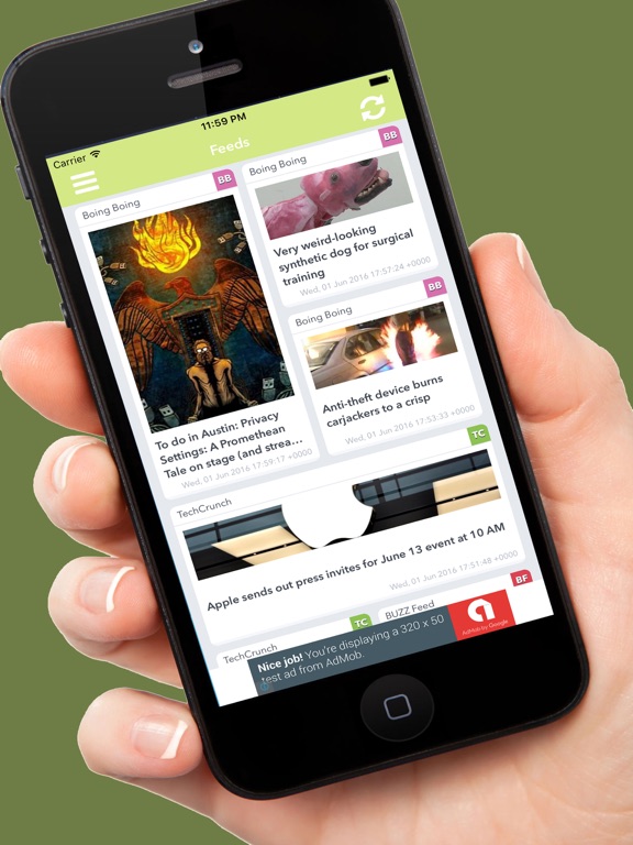 Screenshot #5 pour Rss Feed + +  All of Your News Blogs And RSS Feed in One Free Reader App