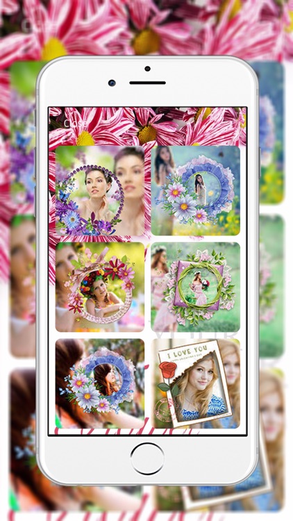 PIP Camera flower Effect : Flower Photo Frame new
