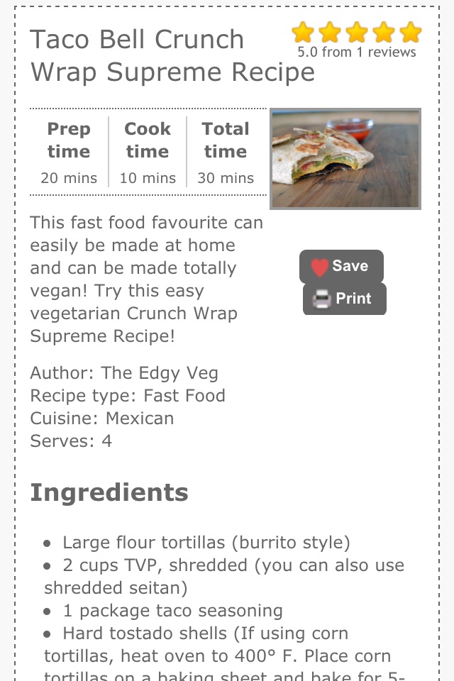 Restaurant Recipes screenshot 3