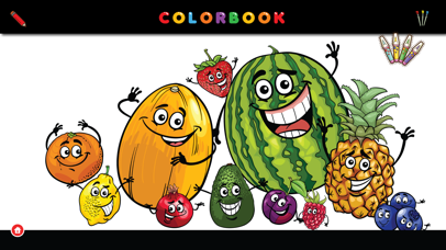 Coloring Me: Healthy Fruit Screenshot 2