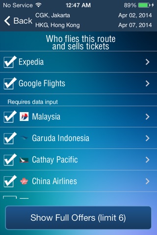 Jakarta Airport + Flight Tracker CGK Garuda Lion citilink Sriwijaya screenshot 3