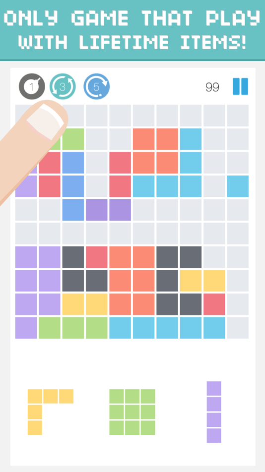 #2. A Block Party! Idle Grid Block Puzzle Games (iOS) Podle: Teerawut Sanprom