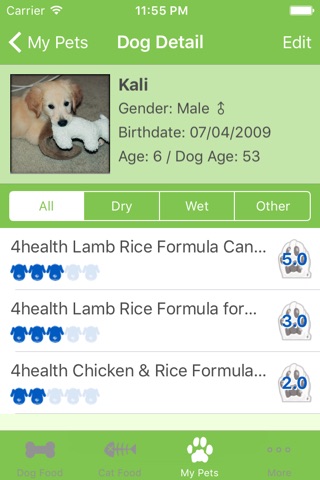 Pet Food Tracker for Cats, Dogs and More screenshot 3