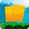 Domino Run 2 is a puzzle game in which dominoes placed on a series of platforms must be rearranged so that they can all be toppled by a single push