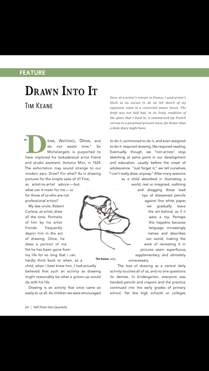 Still Point Arts Quarterly Magazine screenshot-3
