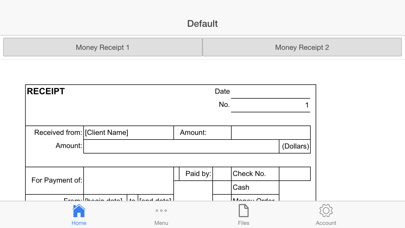 How to cancel & delete Money Receipt from iphone & ipad 1