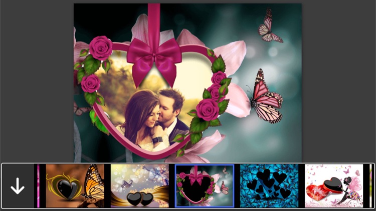 3D Butterfly Photo Frame - Photo Editor