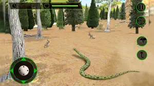 Real Flying Snake Attack Simulator: Hunt Wild-Life Animals in Forest screenshot #2 for iPhone