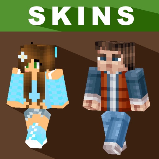 Free Skins for Minecraft PE (Pocket Edition)- Newest Skins app for MCPE icon