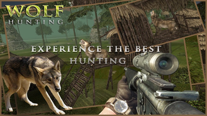 Action Adventure Wolf Hunter Game 2016 - Real Animal Hunt Shooting missions for free screenshot 1