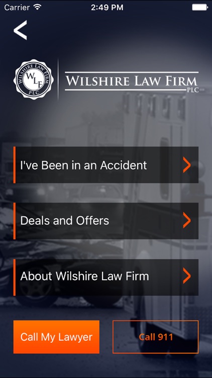 The Accident App from Wilshire Law Firm