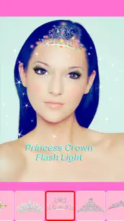 beauty princess selfie camera - real time face makeup iphone resimleri 1