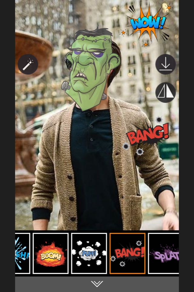 Masquerade Comics Camera - Phto Booth