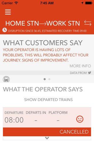 CommuteLondon –  UK Rail Times screenshot 2