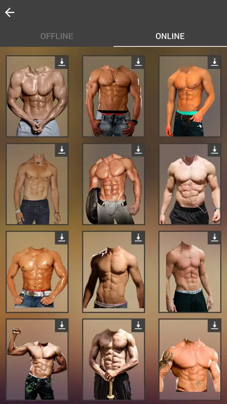 Six Pack Photo Montage