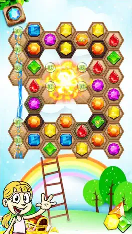Game screenshot Explosion Jewel 2016 Star World Puzzle Adventure Edition classic mod apk