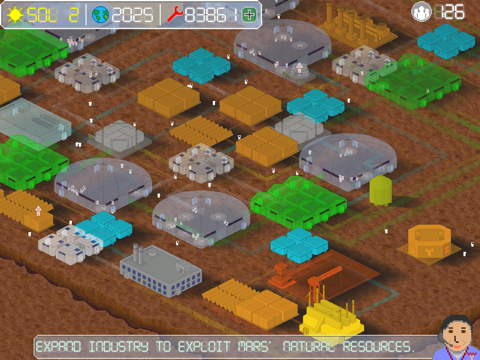 Screenshot #4 for Mars Tycoon
