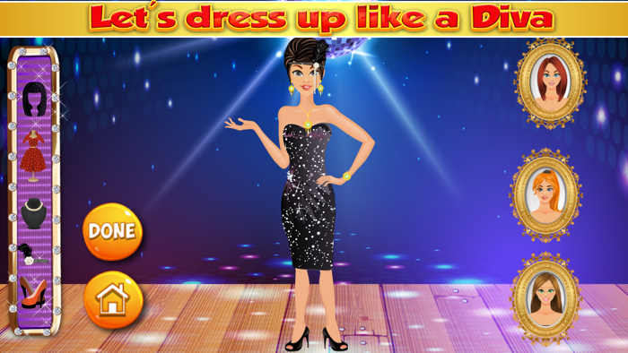 Party DressupFree Fashion Salon game for girls