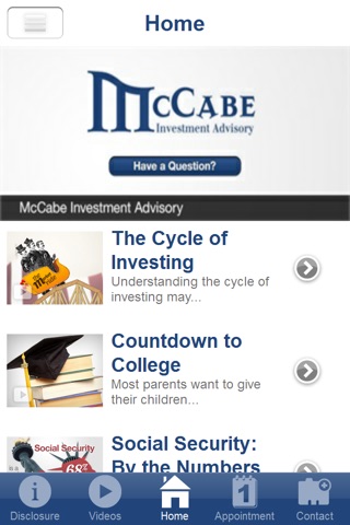 McCabe Investment Advisory screenshot 2