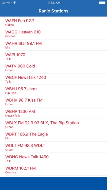 Radio Alabama FM - Streaming and listen to live online music, news show and American charts from the USA