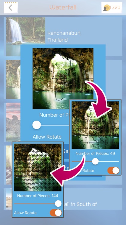 THE NATURE - Jigsaw Puzzles