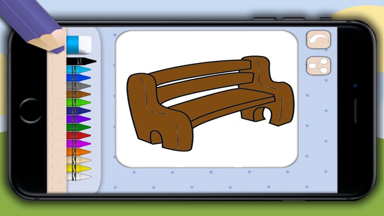 Coloring book for kids - pictures and drawings to paint with girls & boys color games screenshot-4