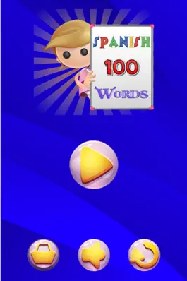 Game screenshot 100 First Easy Words: Learning Spanish Vocabulary Games for Kids, Toddler, Preschool and Kindergarten mod apk