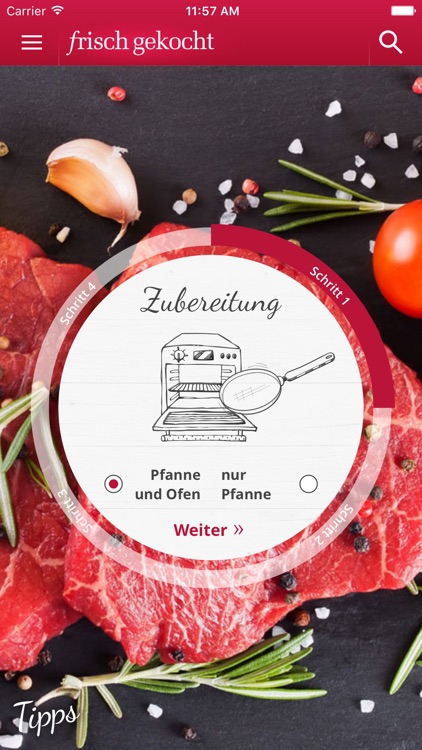 frisch gekocht