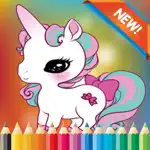 My Unicorn Coloring Book for children age 1-10: Games free for Learn to use finger to drawing or coloring with each coloring pages App Cancel