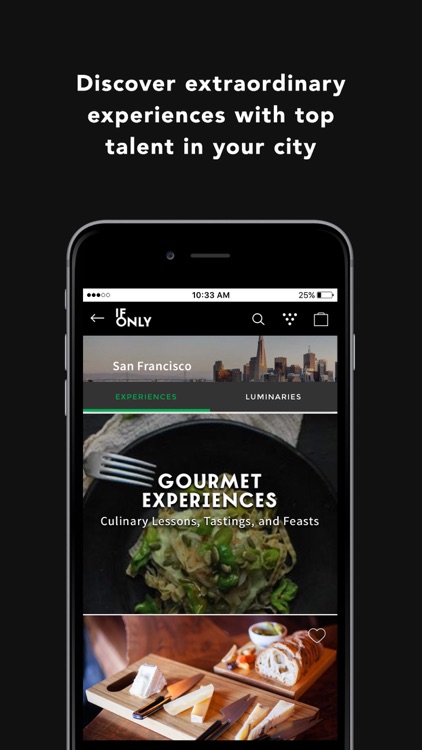 IfOnly - Access Local VIP Experiences, Activities, and Tours in San Francisco, Los Angeles, New York City