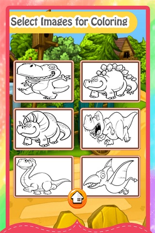 Dinosaur Coloring Pages Little Dinosaur Activities screenshot 3