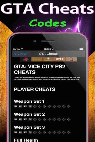Cheats for GTA - for all Grand Theft Auto Games,GTA 5,GTA V,San Andreas screenshot 3