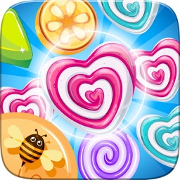 Jeux De Puzzle Candy sucré Jewel Matching Game