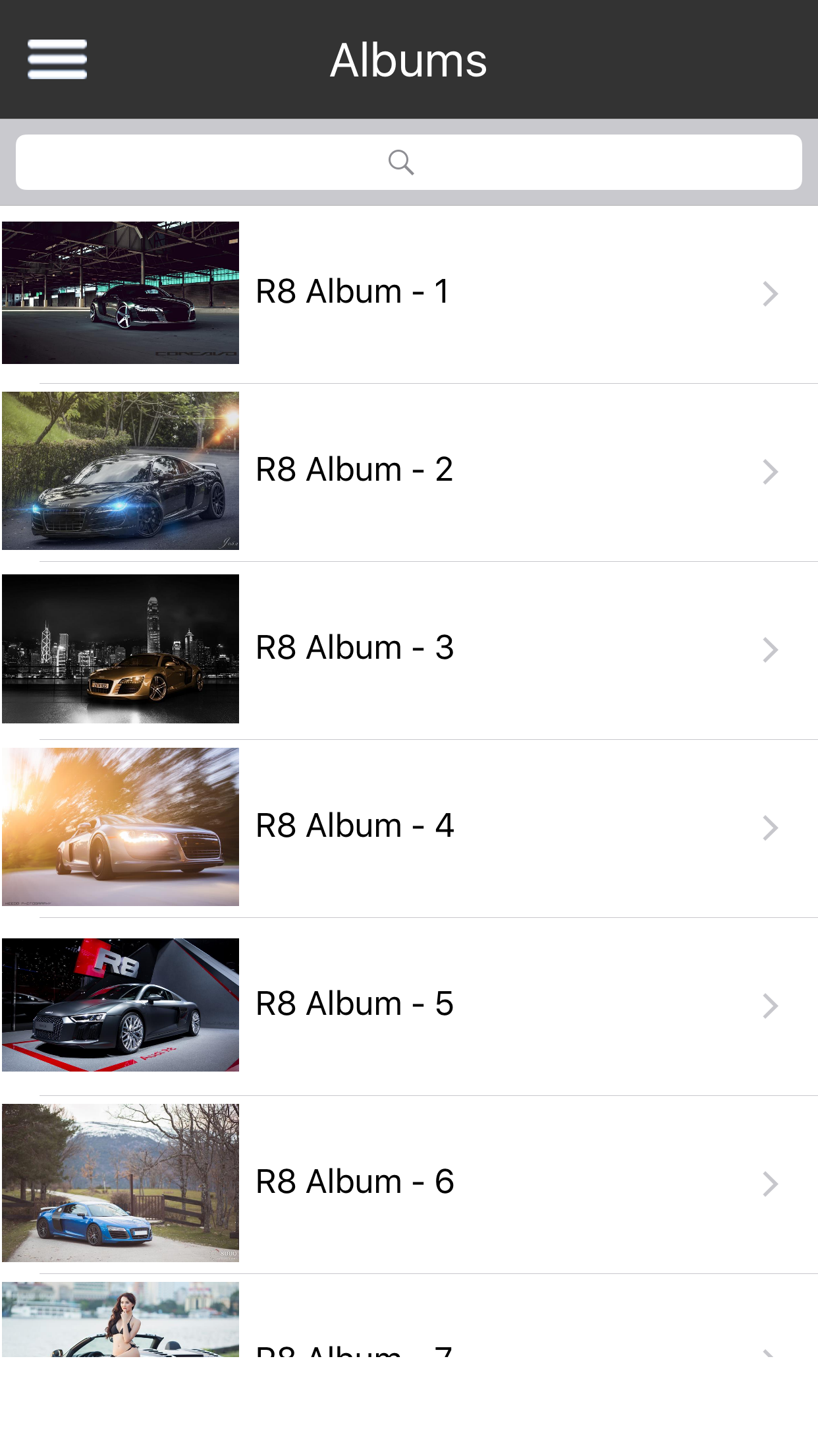 HD Car Wallpapers - Audi R8 Edition