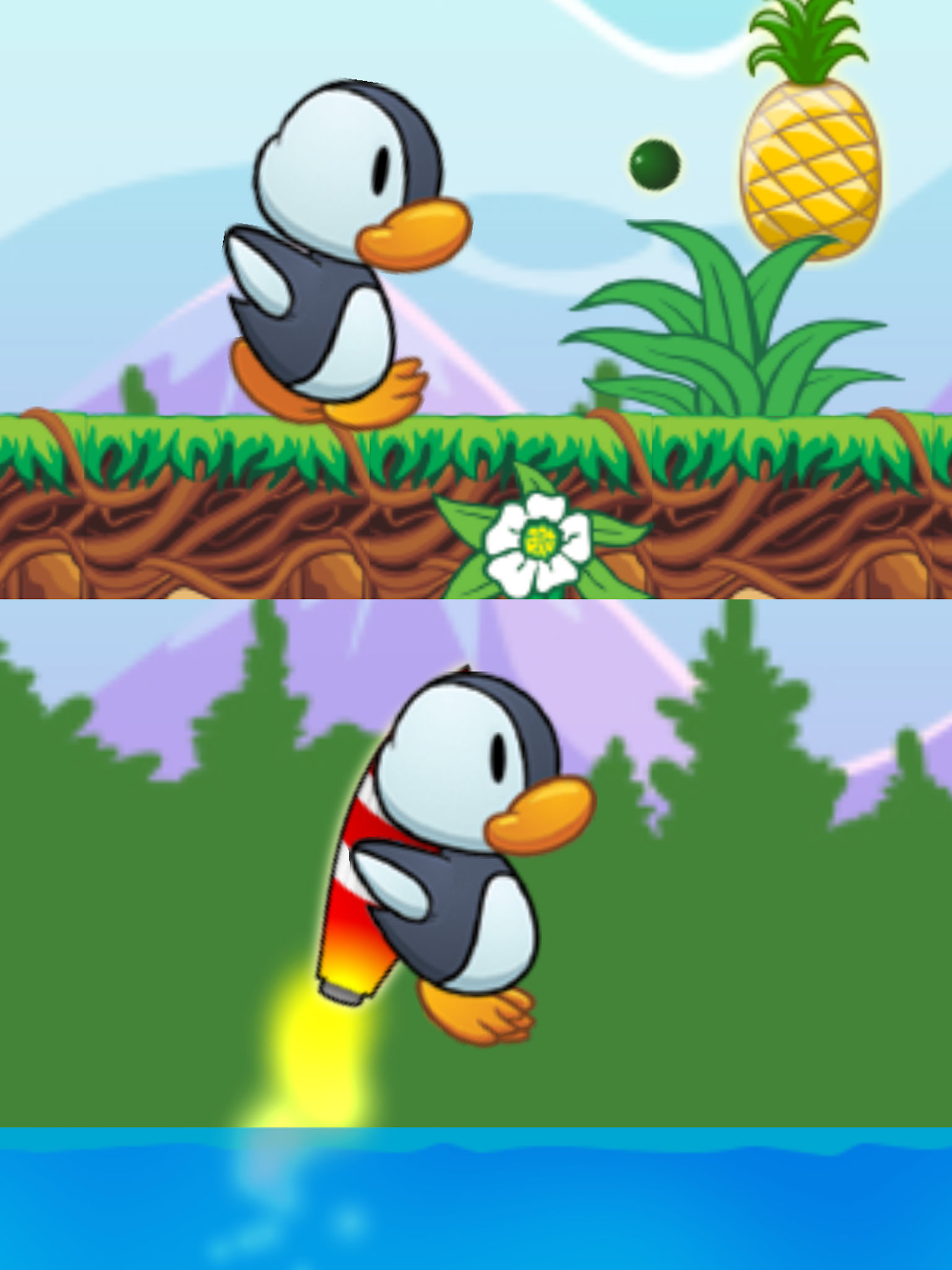 Penguin run : Penguin games screenshot 7