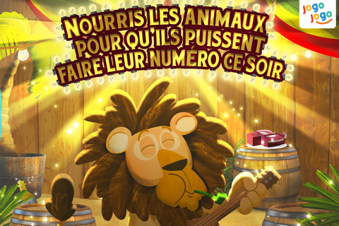 Jogo Circus Animals - Finishing your plate of food is fun! screenshot 4