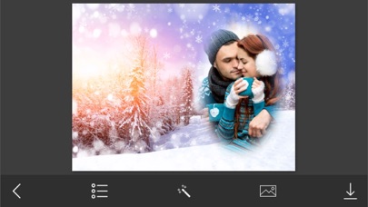 Screenshot #2 pour Winter Photo Frame - Amazing Picture Frames & Photo Editor