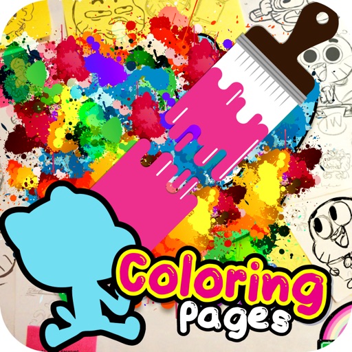 Colouring Pages Amazing World of Gumball Version