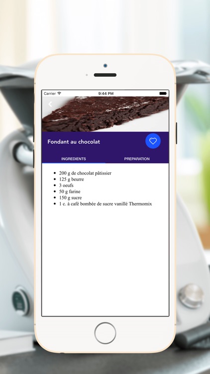 Recettes pour Thermomix