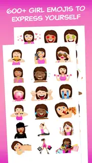 girls love emoji – extra emojis for bff texting iphone screenshot 1