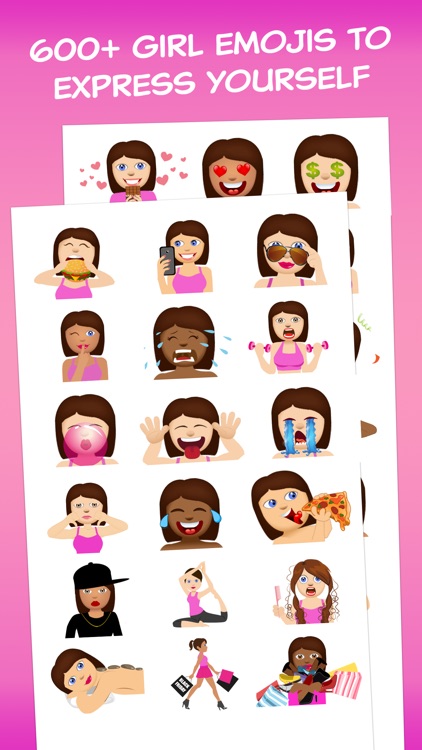 Girls Love Emoji – Extra Emojis For BFF Texting