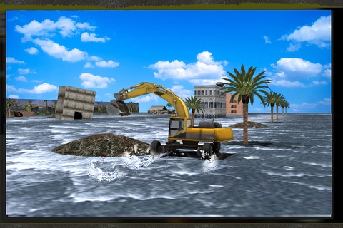 Heavy Excavator: Flood Rescue screenshot 2