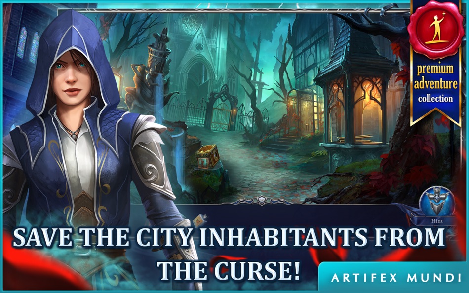 #4. Grim Legends 3: The Dark City for Mac OS X (macOS) Podle: Artifex Mundi S.A.