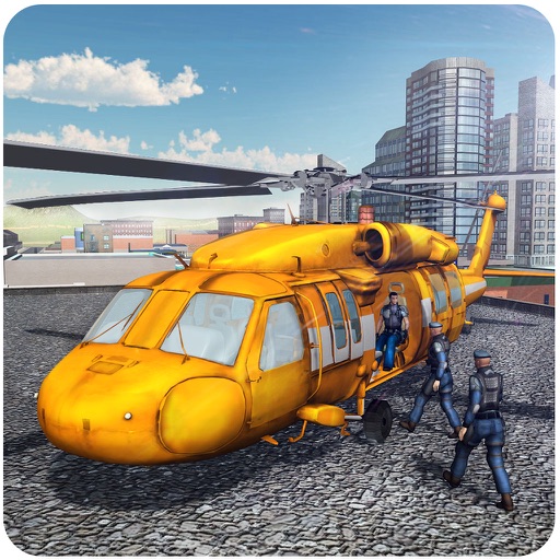 City Helicopter Simulator – 3D Apache Flying Simulation Game iOS App