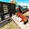Transporter Train Farm Animals - Cattle Transport Tycoon Train Driving Game